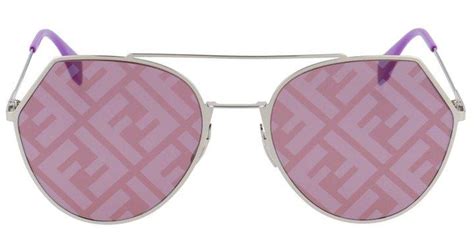 fendi ff family aviator sunglasses|fendi aviator sunglasses women.